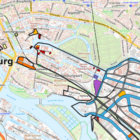 Detailed view of the requested site