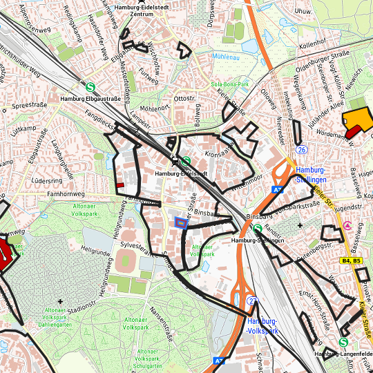 Detailed view of the requested site
