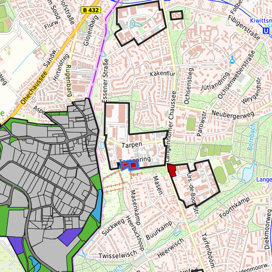 Detailed view of the requested site