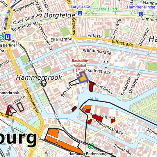 Detailed view of the requested site
