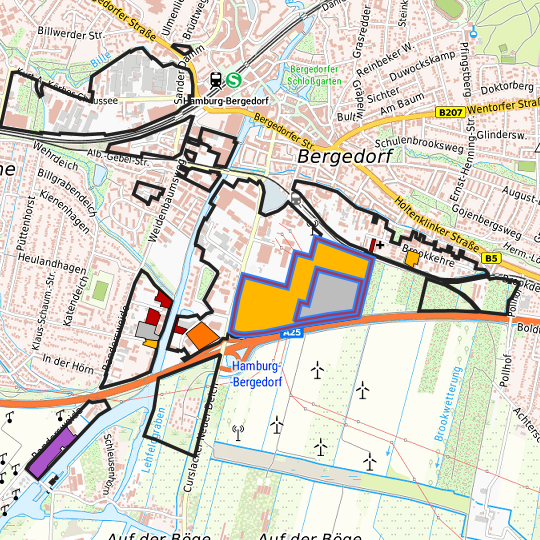 Detailed view of the requested site
