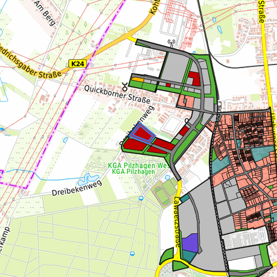 Detailed view of the requested site