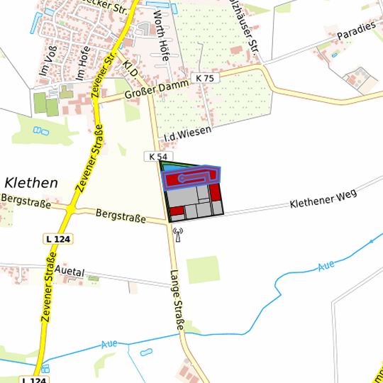 Detailed view of the requested site