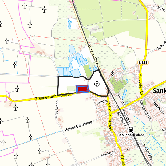 Detailed view of the requested site