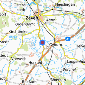 Location in the requested region 