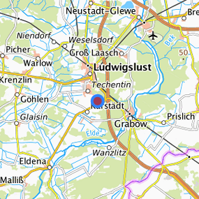 Location in the requested region 