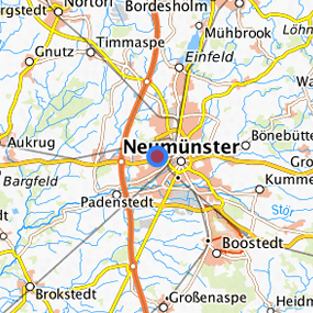 Location in the requested region 