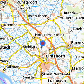 Lage in der gesuchten Region 