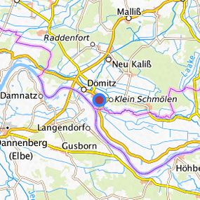 Lage in der gesuchten Region 
