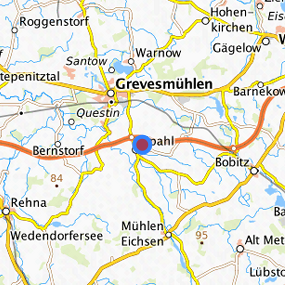 Lage in der gesuchten Region 