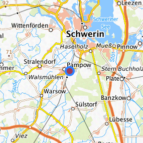 Lage in der gesuchten Region 