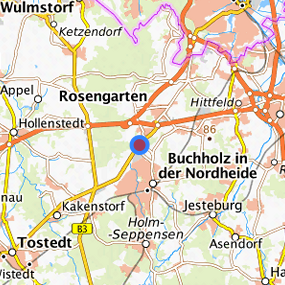 Location in the requested region 