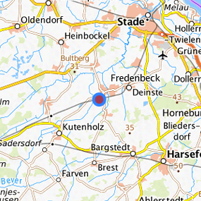 Location in the requested region 