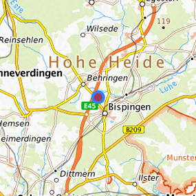 Location in the requested region 