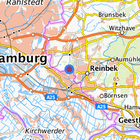 Location in the requested region 