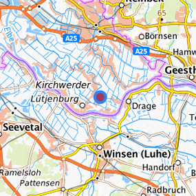 Location in the requested region 
