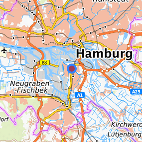 Location in the requested region 