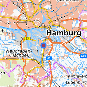 Location in the requested region 