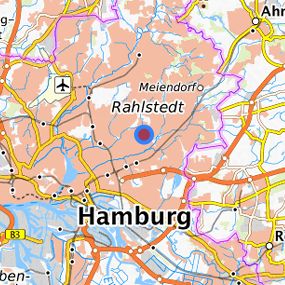 Location in the requested region 