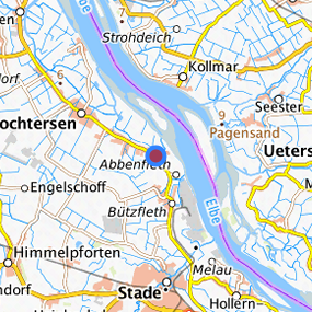 Lage in der gesuchten Region 