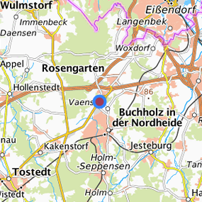 Location in the requested region 