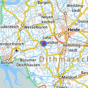 Location in the requested region 