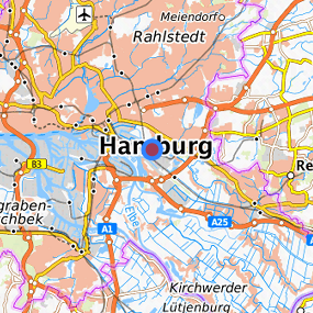 Location in the requested region 