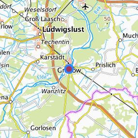 Lage in der gesuchten Region 