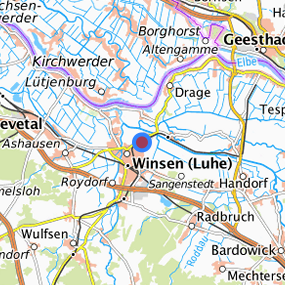 Location in the requested region 