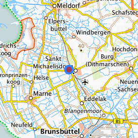 Location in the requested region 