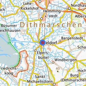 Location in the requested region 