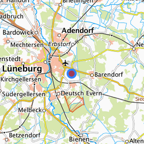 Location in the requested region 